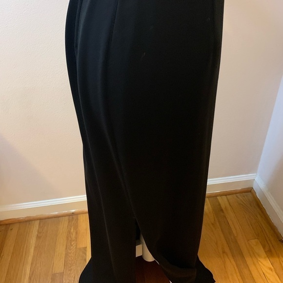 Harold’s maxi silky black skirt, size 14 - Picture 3 of 4